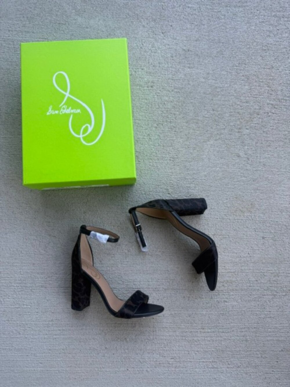 Sam edelman yaro heels new in box